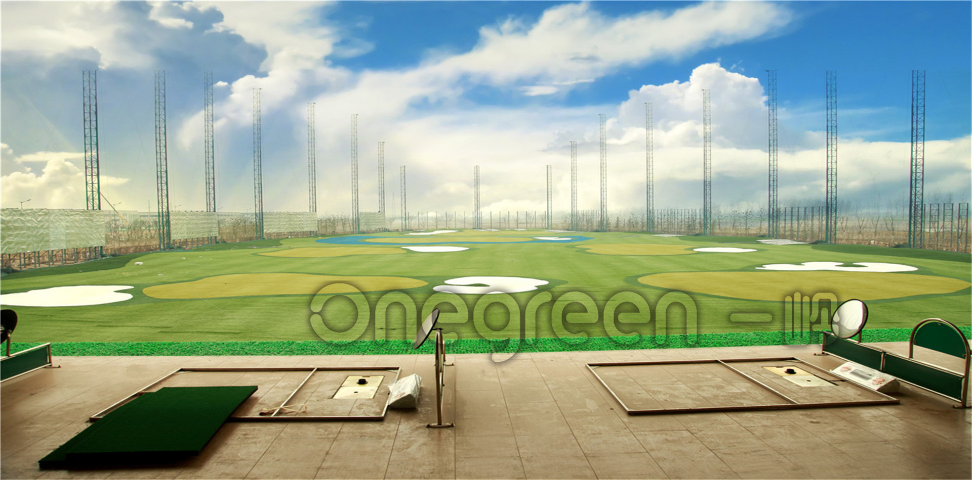 Yancheng, Jiangsu - Taihe 18-hole Course Driving range